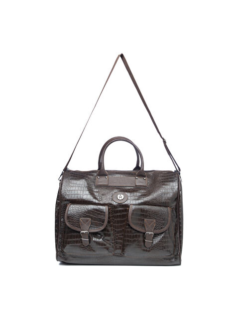 TH Unisex Seyahat Çantası TH-SC177 KAHVE