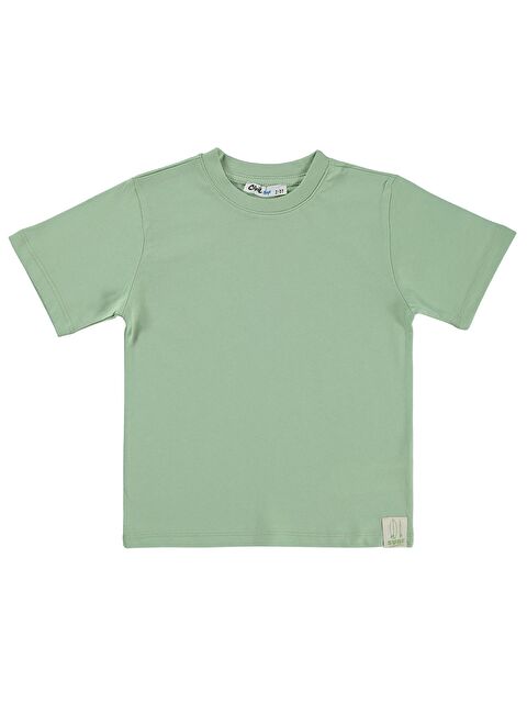 Civil Boys Basic Surf Etiketli 2-5 Yaş Tişört - Yeşil
