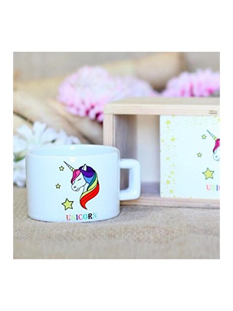 Bam Hediyelik Eşya Ahşap Kutusunda  Tasarımlı Kupa Bardak - S000290209-23173