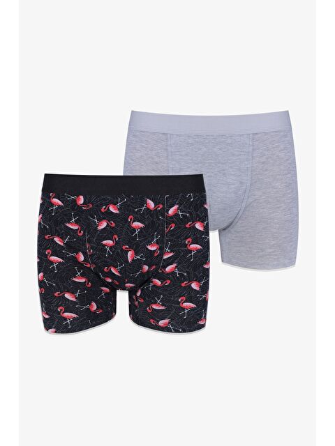 Koza İç Giyim Erkek 2'li Pamuklu Elastanlı Boxer - S000253029-37287