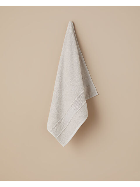 English Home Pure Fresh Pamuk Yüz Havlusu 50x80 cm Bej - S000522667-19928