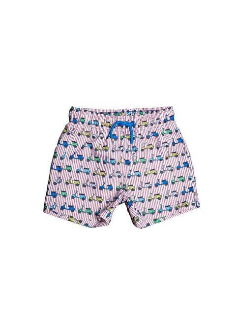 Monila Erkek Çocuk Motorsiklet Desenli Deniz Şortu - S000532137-27204