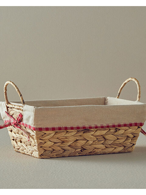 English Home Allure Hasır Ekmek Sepeti Bej - S000522680-19928