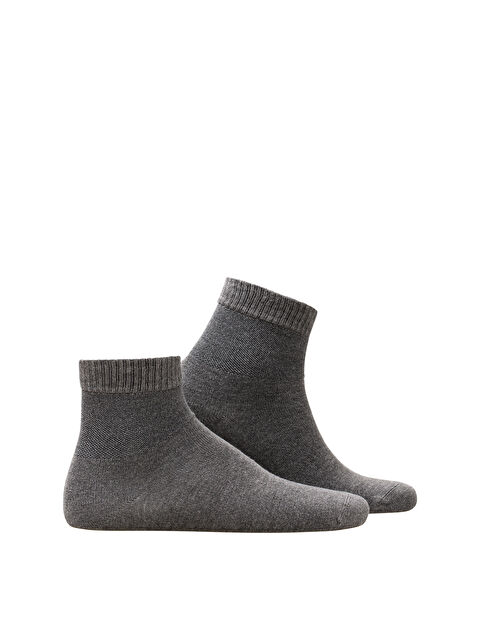 THERMOFORM Relax 2'li Kısa Çorap SMOKE
