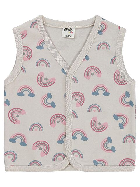 Civil Baby Empirme 6-18 Ay Yelek - Bej 18-24 Ay - S000526315-25636