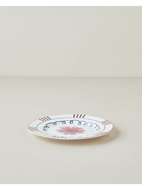 English Home Florentis Bone Porselen Pasta Tabağı 19 cm Renkli - S000522681-10231