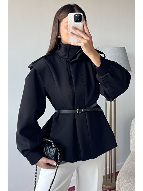 Gülseli Kadın Vatkalı Astarlı Trenç Ceket - S000445315-19351