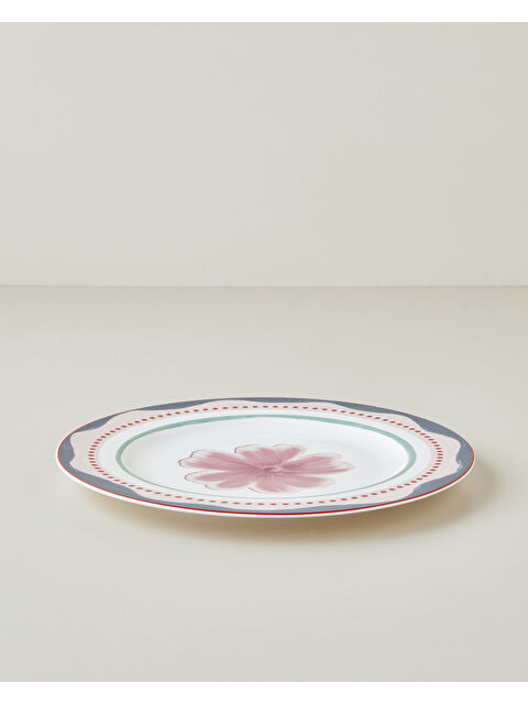 English Home Florentis Bone Porselen Servis Tabağı 27 cm Renkli - S000522684-37243