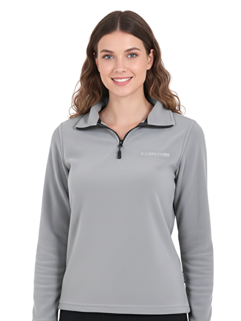 THERMOFORM Kadın Polar Kazak - Maksim 22 GRI - S000532497-20600