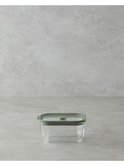 English Home Simone Borosilikat Saklama Kabı 450 ml Yeşil - S000497582-18194