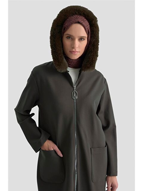 ARMİNE Trend Hırka 25Kt528 Kahverengi - S000489584-19413