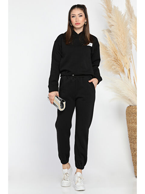 Gülseli Kadın Üç İplik Şardonlu Eşofman Takımı - S000324525-19351