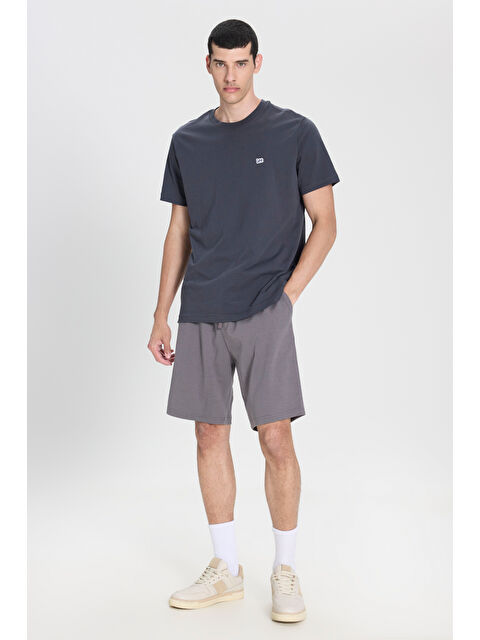 Lee Regular Fit Normal Kesim Normal Bel Siyah Sweat Şort - S000470317-29666