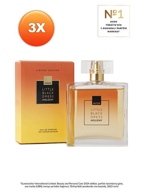 AVON Little Black Dress Holiday Kadın Parfüm Edp 50 Ml. Üçlü Paket - S000412255-10231