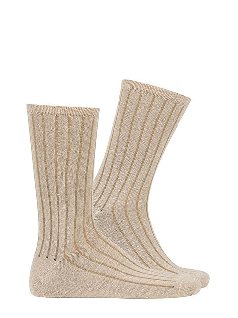 THERMOFORM Bambu Asker Çorap BEJ