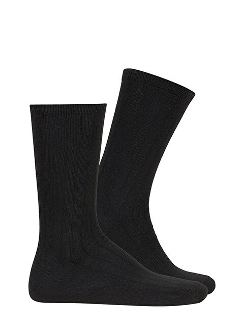 THERMOFORM Bambu Asker Çorap SİYAH