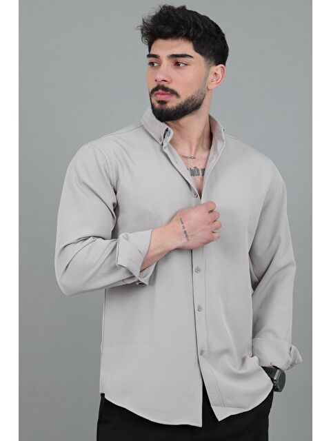 Stilkombin Double Yazlık Uzun Kol Gömlek MRS 217_40416