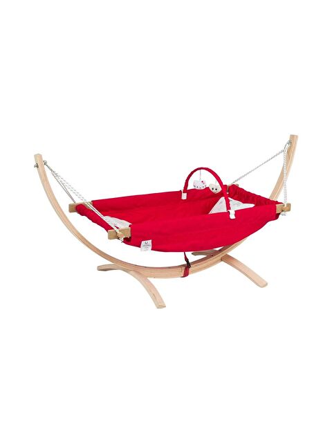 Holmen Fethiye Ahşap Hamak Kırmızı