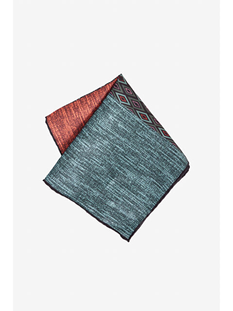 AC&Co / Altınyıldız Classics Erkek Yeşil-Bordo Mendil - S000463648-18194