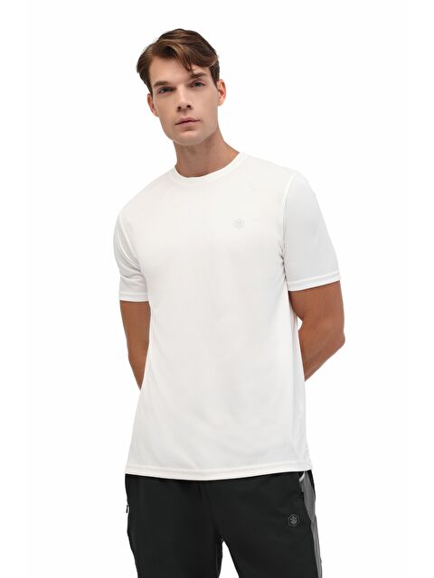 Lumberjack MB CT100 PES C T-SH 5PR KIRIK BEYAZ Erkek Kısa Kol T-Shirt - S000447929-20063