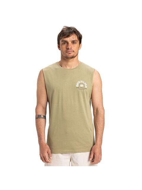 Quiksilver Overcast 3k Parka Erkek Yeşil Mont - S000489589-18547