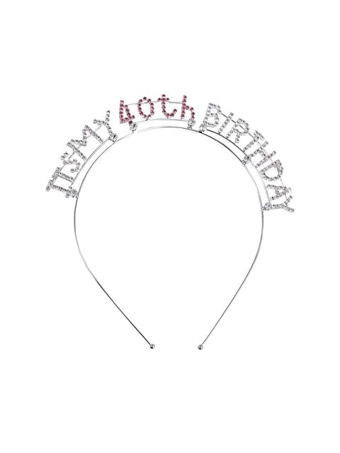 New Obsessions 40 Yaş Doğum Günü Parti Taç - S000321325-18105