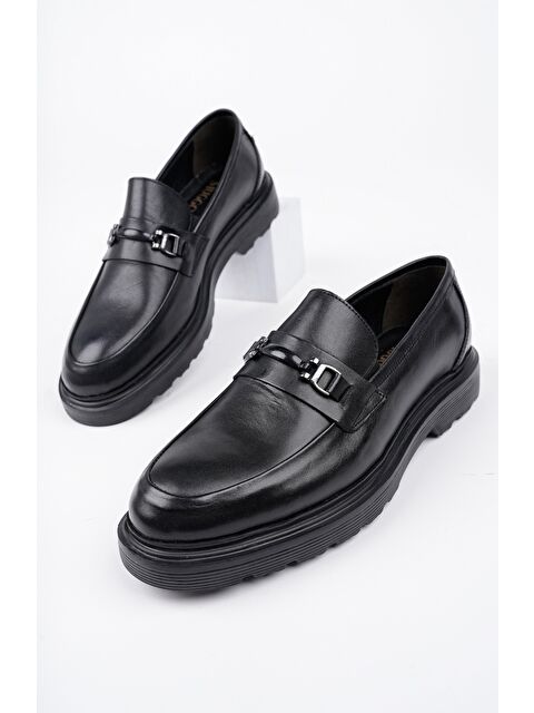 Muggo FABREGAS Hakiki Deri Klasik Günlük Ortopedik Erkek Ayakkabı - S000346845-19351