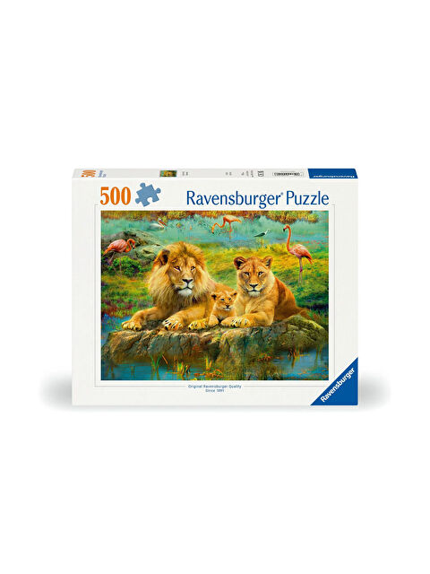 Ravensburger Puzzle Aslan Ailesi 500 Parça