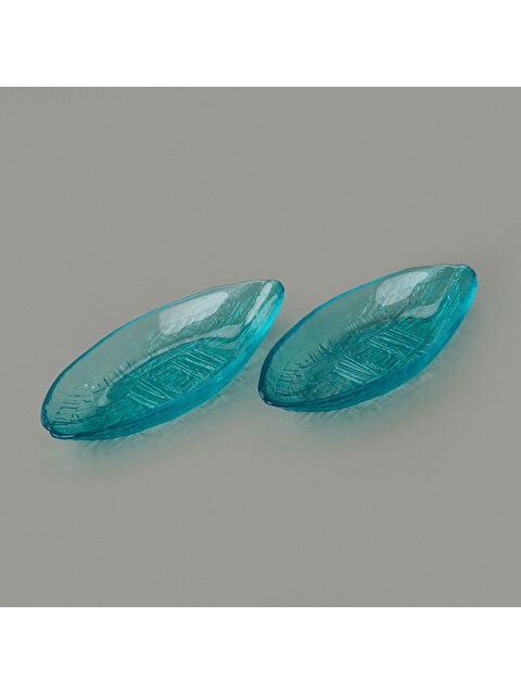 Evidea Kitchen Sandal 2'li Servis Tabağı - Mavi - 21 cm - S000401027-10231
