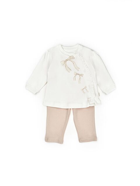 BabyCosy Organic  Bebek Alt Üst Takım %100 Organik Pamuk , Bebek - Yenidoğan- csy8155 - S000442846-25636