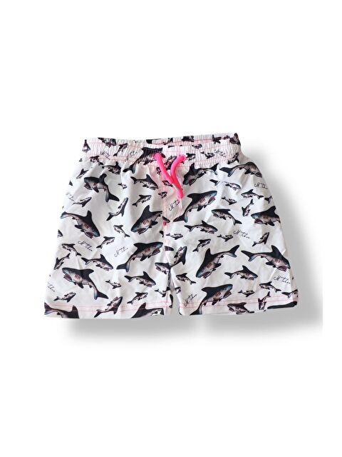 Monila Erkek Çocuk Köpek Balığı Desenli Deniz Şortu - S000532143-27204