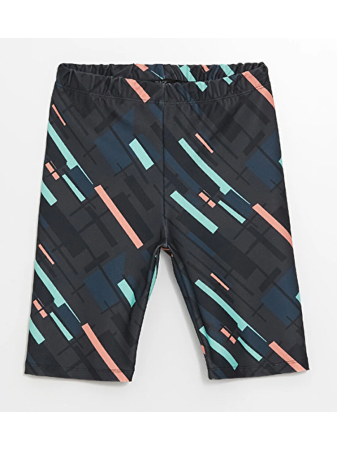 Chandraswear Kız Çocuk Active Kısa Tayt Antrasit- Derek - S000302701-29666