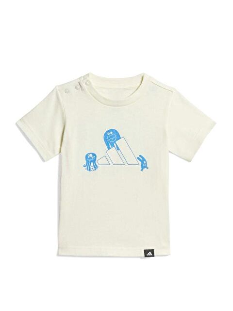 Adidas Tiro Nster Bebek Ekru Yuvarlak Yaka Tişört