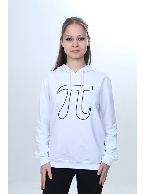 Toontoykids Unisex Çocuk Pi Sayı Baskılı  Regular Kapüşonlu Sweatshirt - S000517997-20063