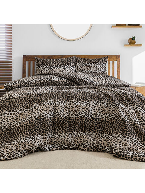 SCHAFER Home Wild Çift Kişilik Nevresim Takımı 4 Parça - S000519034-19413