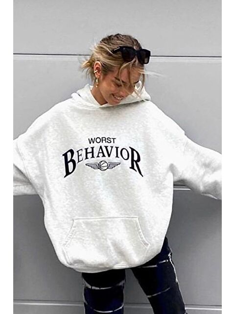 Madmext Karmelanj Kadın Sweatshirt Mg853 - S000032204-2090