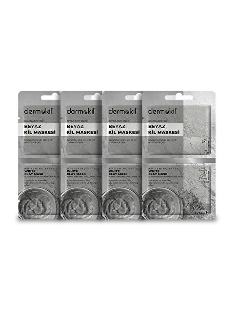 Dermokil Beyazlatıcı Etkili Kil Maskesi 4'lü Set - S000301096-23173