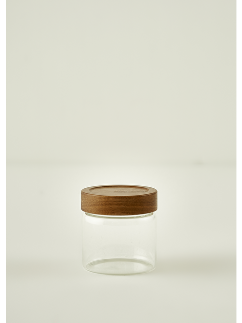 Bella Maison Austin Ahşap Kapaklı Kavanoz Naturel (500 cc) - S000519043-26406