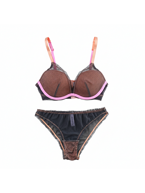 Bonbon Kadın Dantelli Tüllü 2 Li Set Bb2085