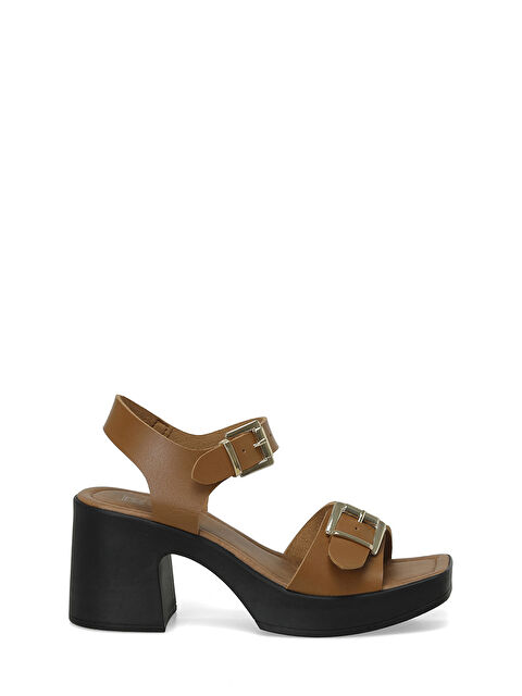 Butigo 24S-106 4FX Taba Kadın Topuklu Sandalet - S000508375-14955