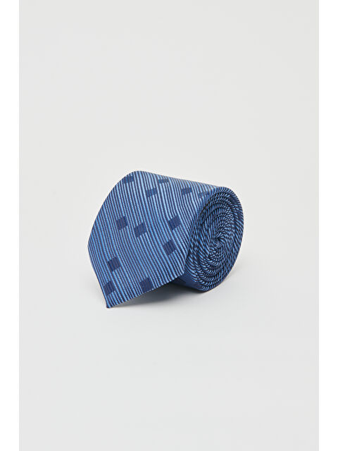 Altınyıldız Classics Erkek Mavi-Lacivert Desenli Kravat - S000463653-1342