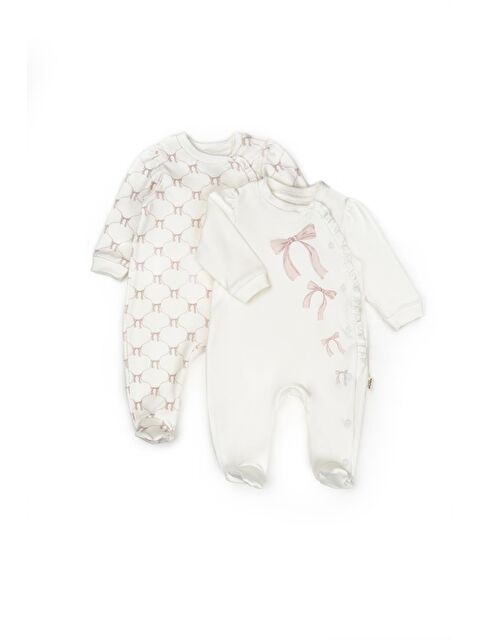 BabyCosy Organic  Bebek 2li Tulum %100 Organik Pamuk , Bebek - Yenidoğan- csy8148 - S000442849-23490