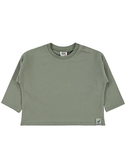 Civil Baby Basic 6-18 Ay Sweatshirt - Haki 9-12 Ay - S000511248-18547