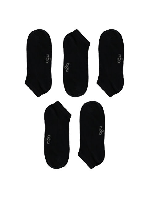 Kiğılı Polo Club Erkek 5'li Pamuklu Elastanlı Esnek Dikişsiz Spor Çorap Seti - S000427446-19351