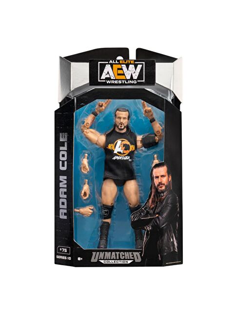 Jazwares AEW Karakterleri Model Aksiyon Figürler S10 Adam Cole 75 - S000414624-10231