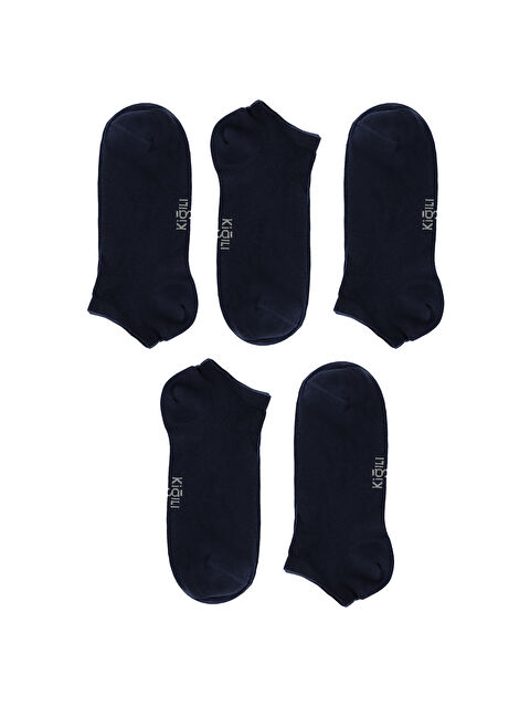 Kiğılı Polo Club Erkek 5'li Pamuklu Elastanlı Esnek Dikişsiz Spor Çorap Seti - S000427446-29672
