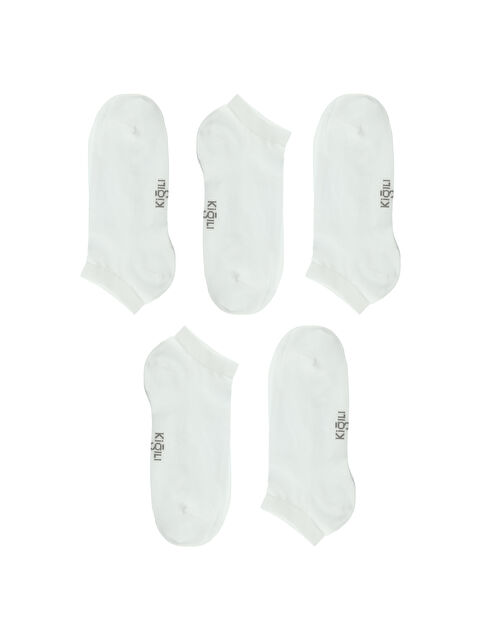 Kiğılı Polo Club Erkek 5'li Pamuklu Elastanlı Esnek Dikişsiz Spor Çorap Seti - S000427446-20063