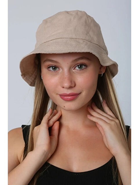 Remsa Mayo Pamuk Bucket Şapka RŞ-110 Bej - S000375605-19928