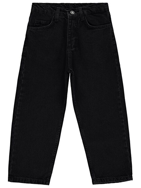 Civil Boys Baggy Kalıp 6-9 Yaş Pantolon Jean - Siyah 6-7 Yaş - S000526334-19351