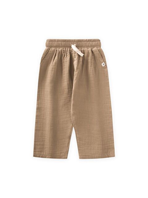 CİGİT Müslin Pantolon 1-10 Yaş Camel